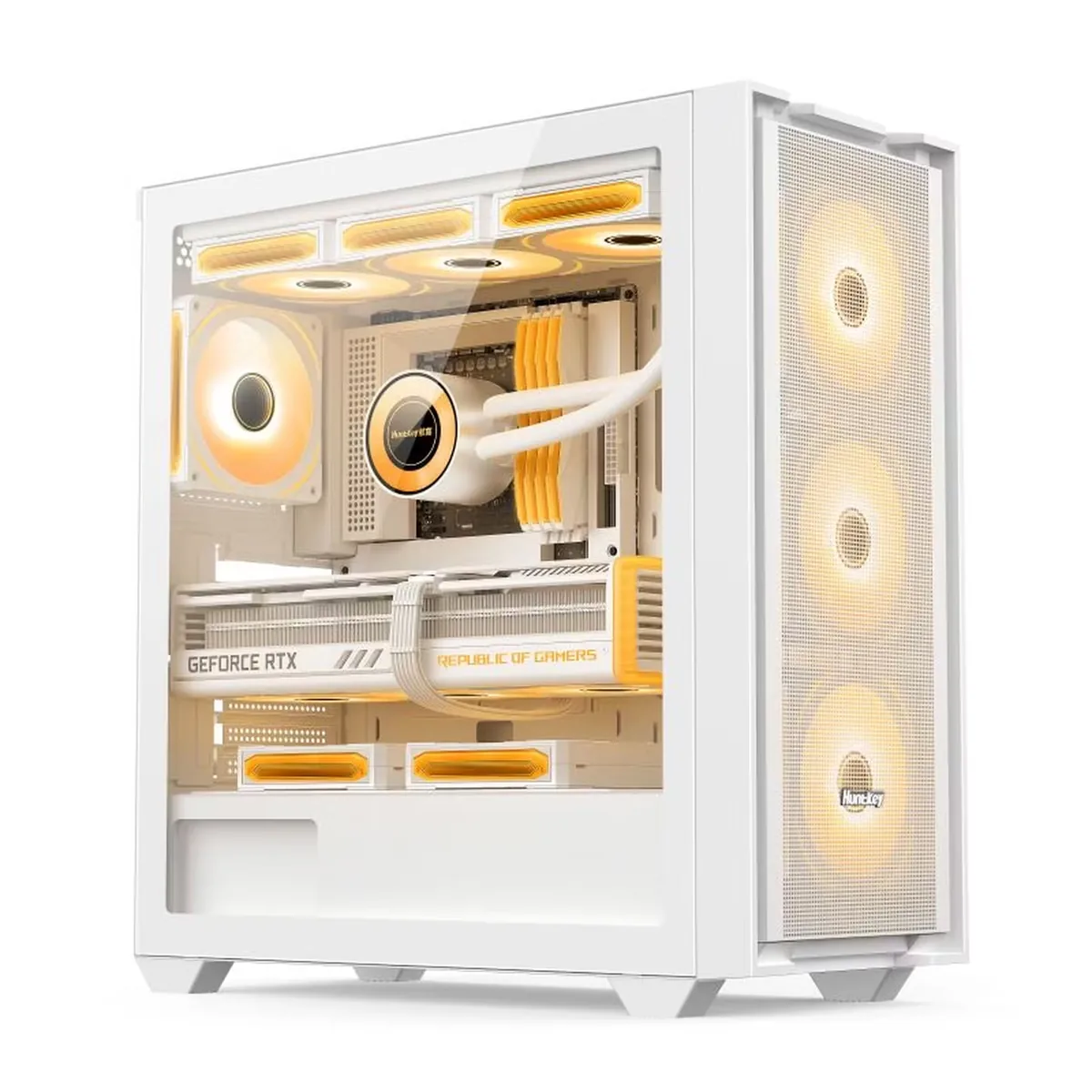 GX750C in white with amber ARGB lighting