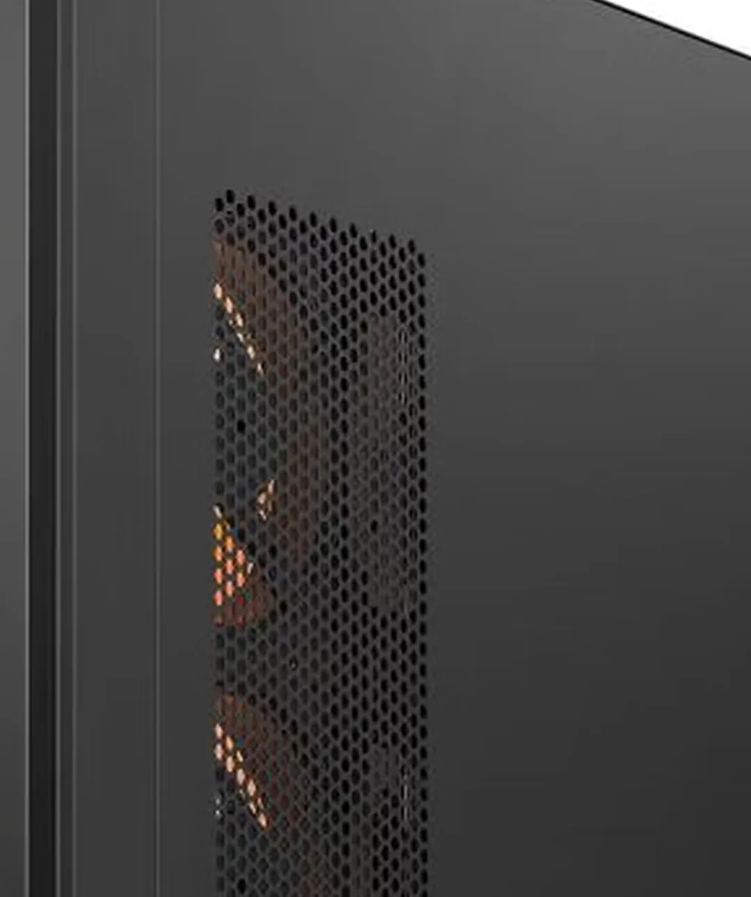 GX750C right side panel with a punched cooling mesh vent