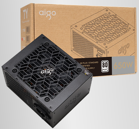 TY650 power supply with aigo retail carton