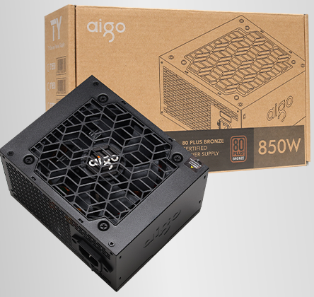 TY850 power supply with aigo retail carton