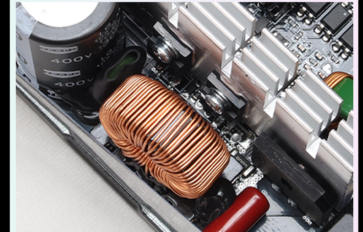 Active PFC circuit stage inside TY850